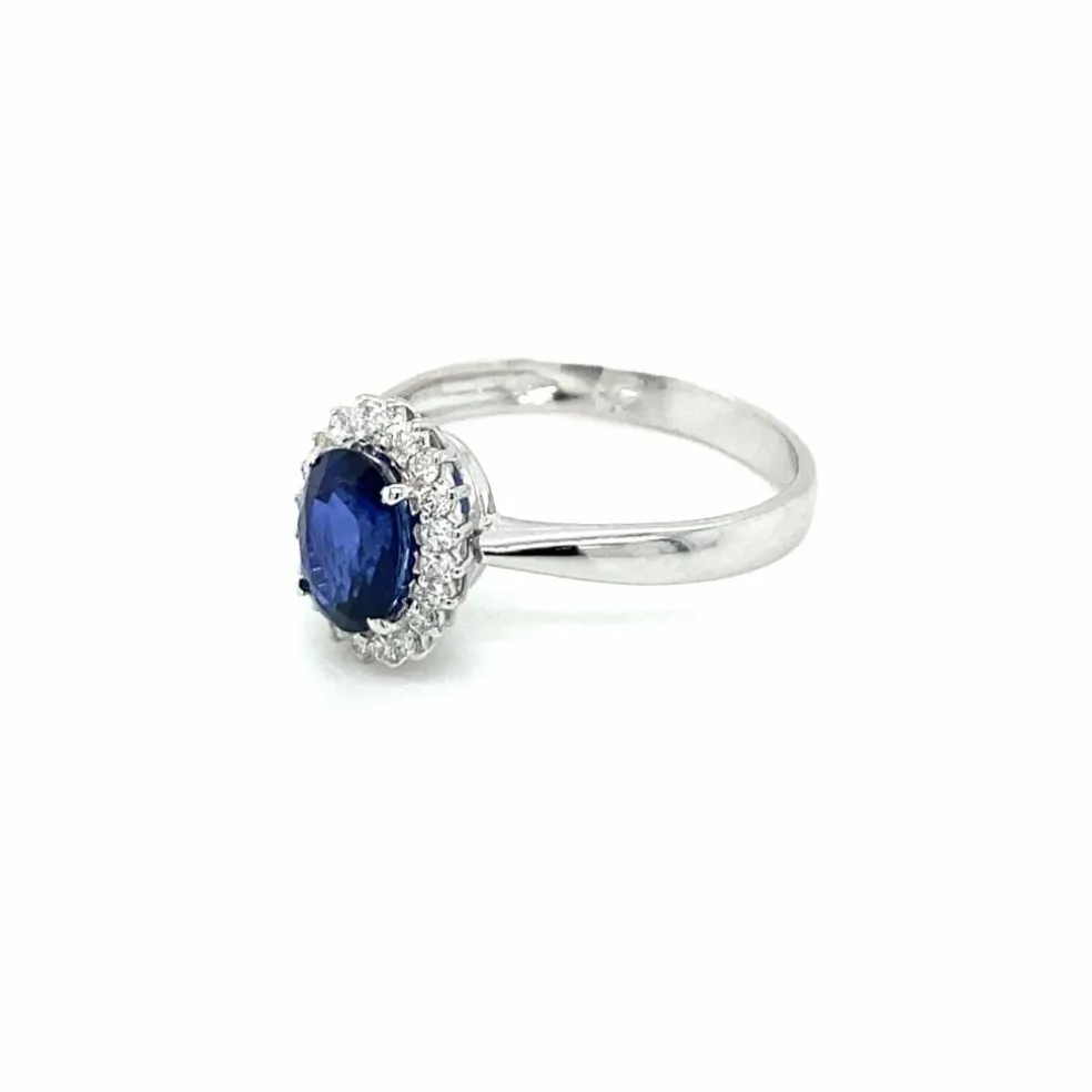 Bague Diamant Saphir