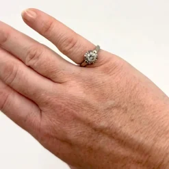 Bague diamant solitaire