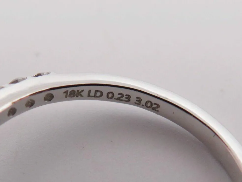 bague diamant solitaire 3.25 ct 52 en or blanc 18k certificat