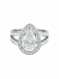 Bague Diamant taille Poire