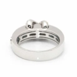 Bague Diamant Topaze Or blanc