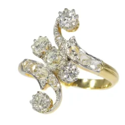 Bague diamant vintage