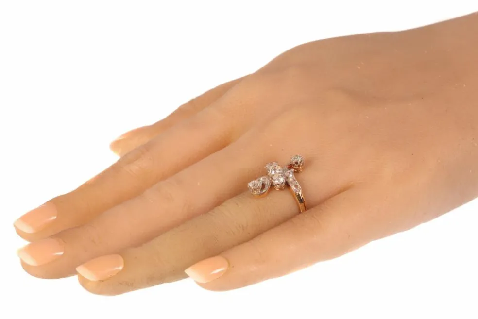 Bague diamant vintage