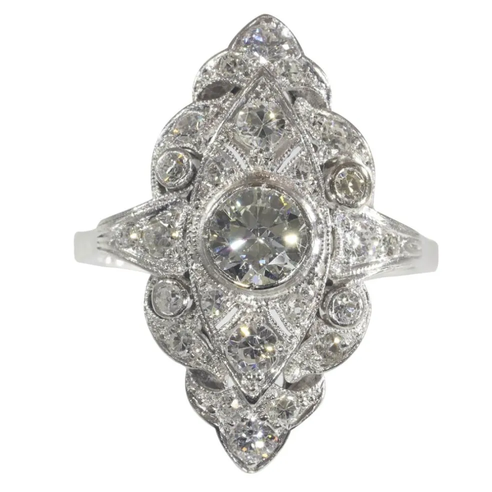 Bague diamant vintage