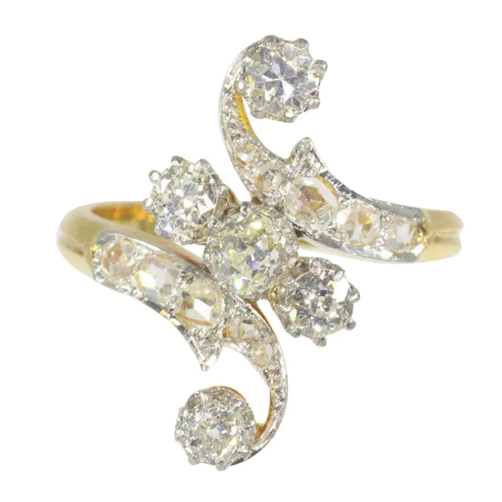 Bague diamant vintage