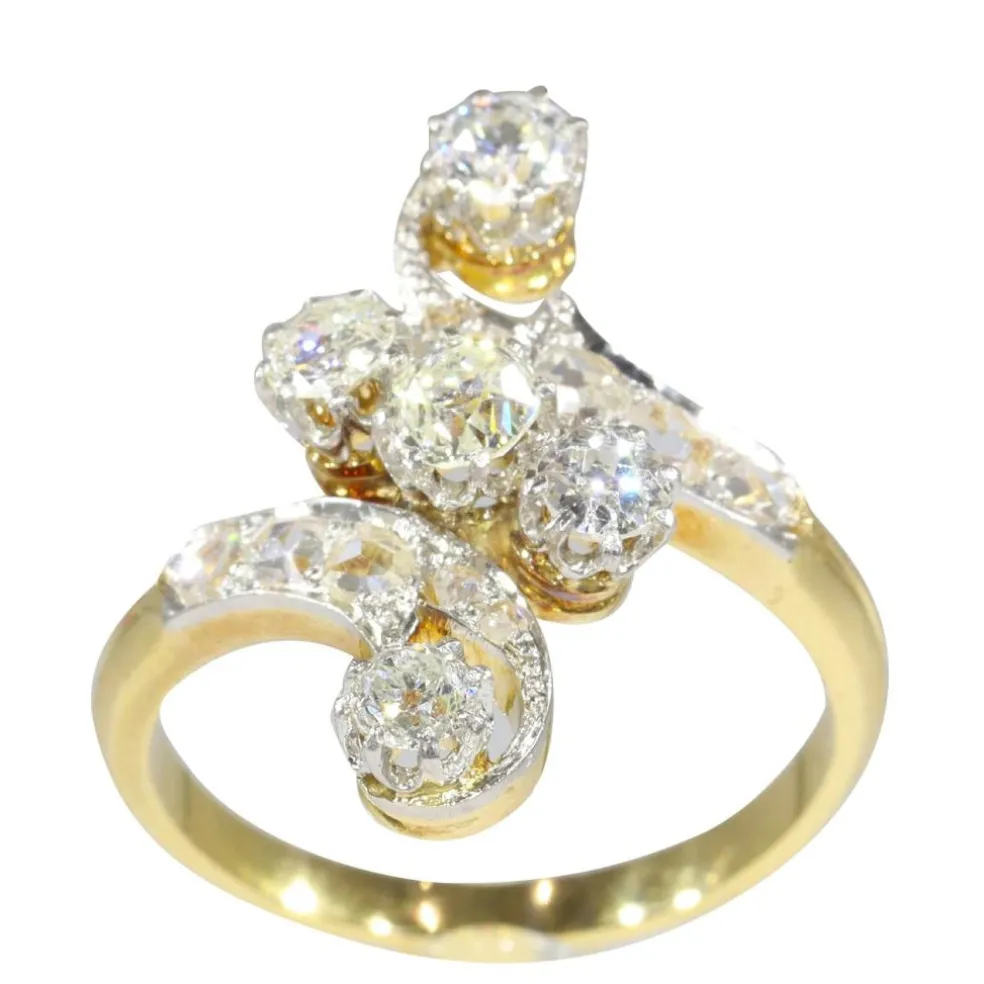 Bague diamant vintage
