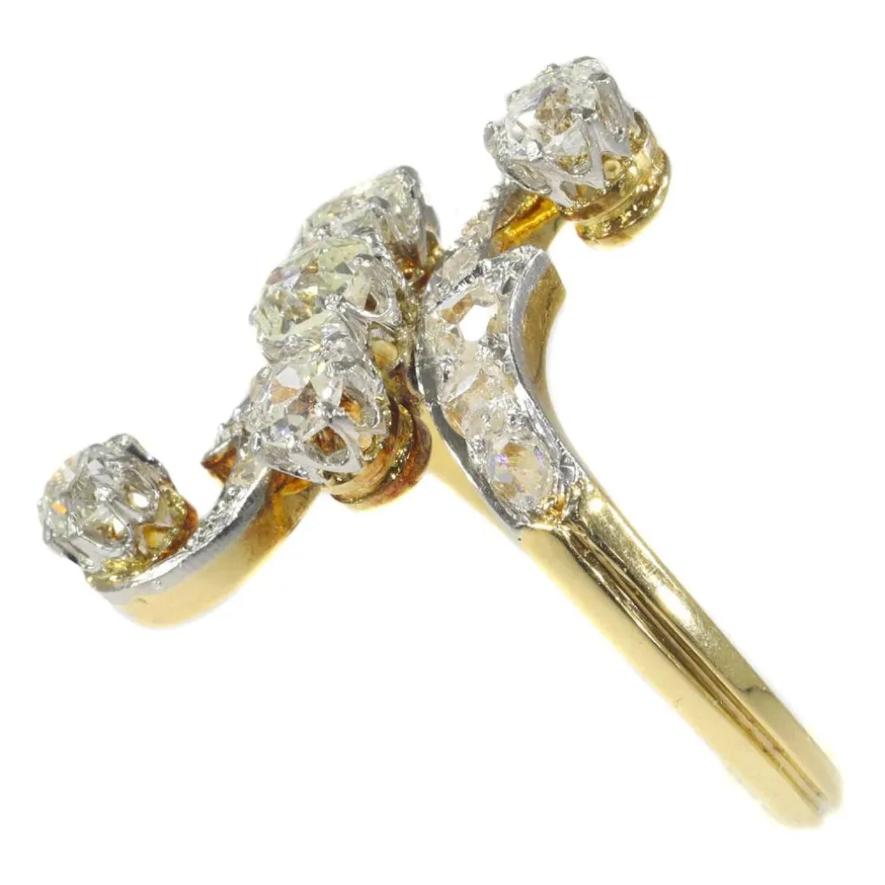 Bague diamant vintage
