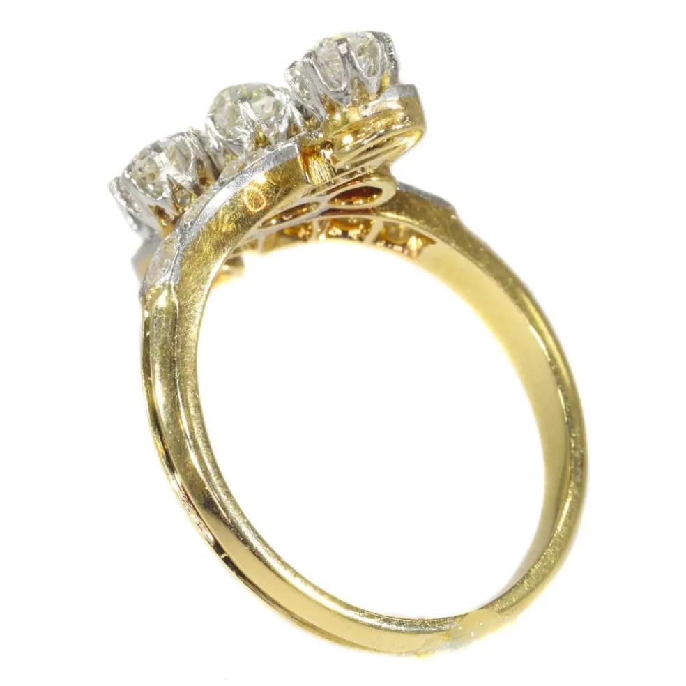 Bague diamant vintage