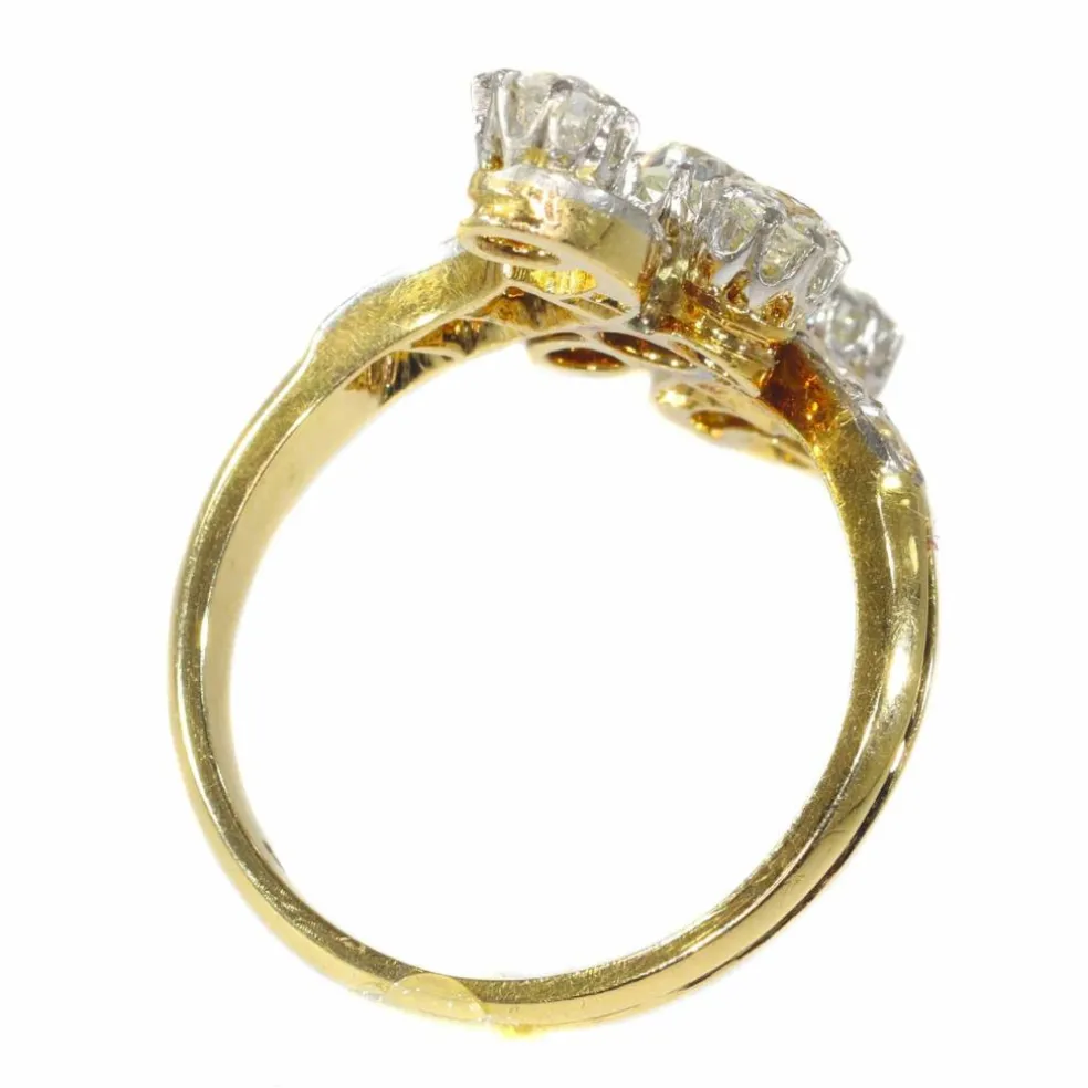 Bague diamant vintage