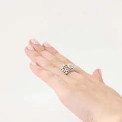 Bague diamants