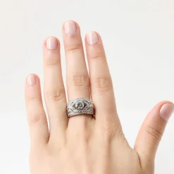 Bague diamants