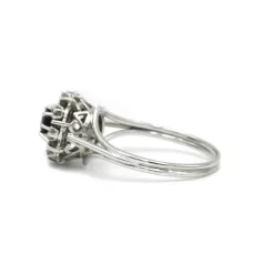 Bague Diamants & Saphir