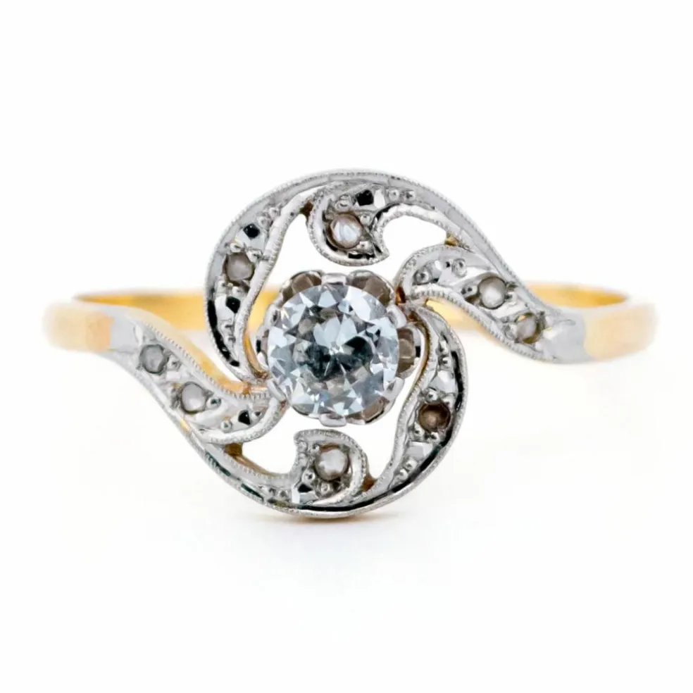 Bague diamants Art Déco