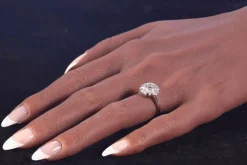 Bague Diamants Art déco