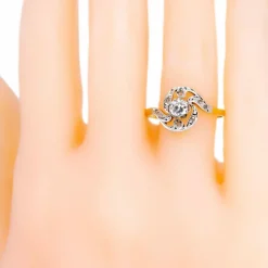 Bague diamants Art Déco