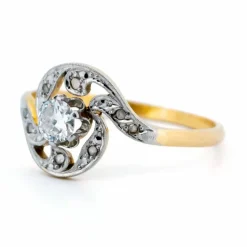 Bague diamants Art Déco