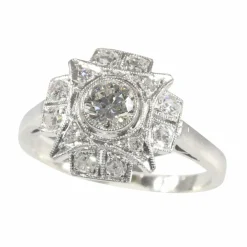 Bague Diamants Art déco