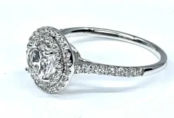 Bague diamants couleur G