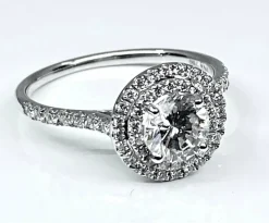 Bague diamants couleur G
