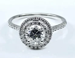Bague diamants couleur G