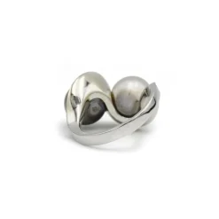 Bague Diamants et Perles