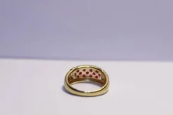 Bague Diamants et Rubis
