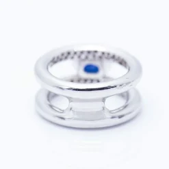 bague diamants et saphir