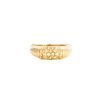 Bague diamants jonc or jaune