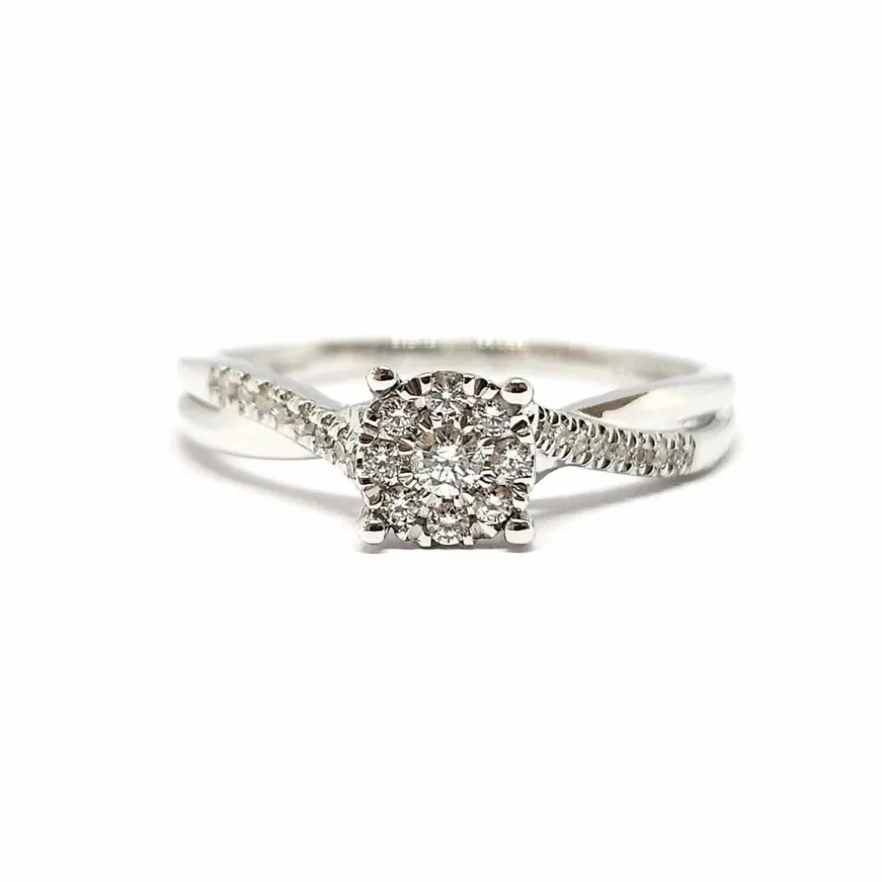 Bague Diamants Or
