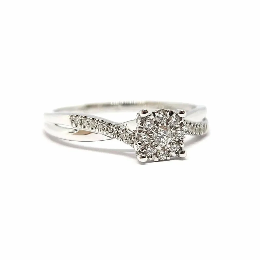 Bague Diamants Or