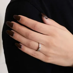 Bague Diamants Or Blanc