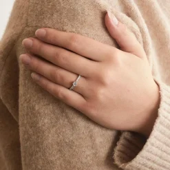 Bague Diamants Or Blanc