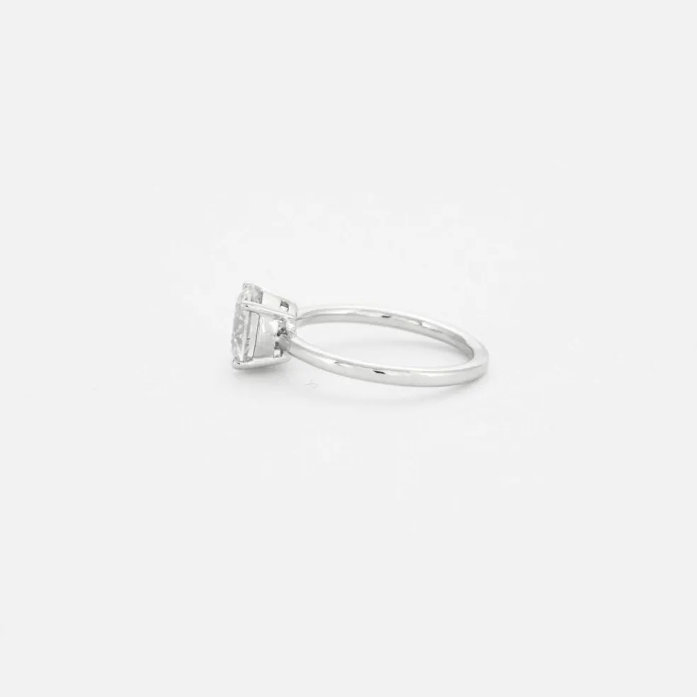 Bague diamants or blanc