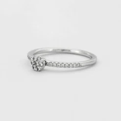 Bague Diamants Or Blanc