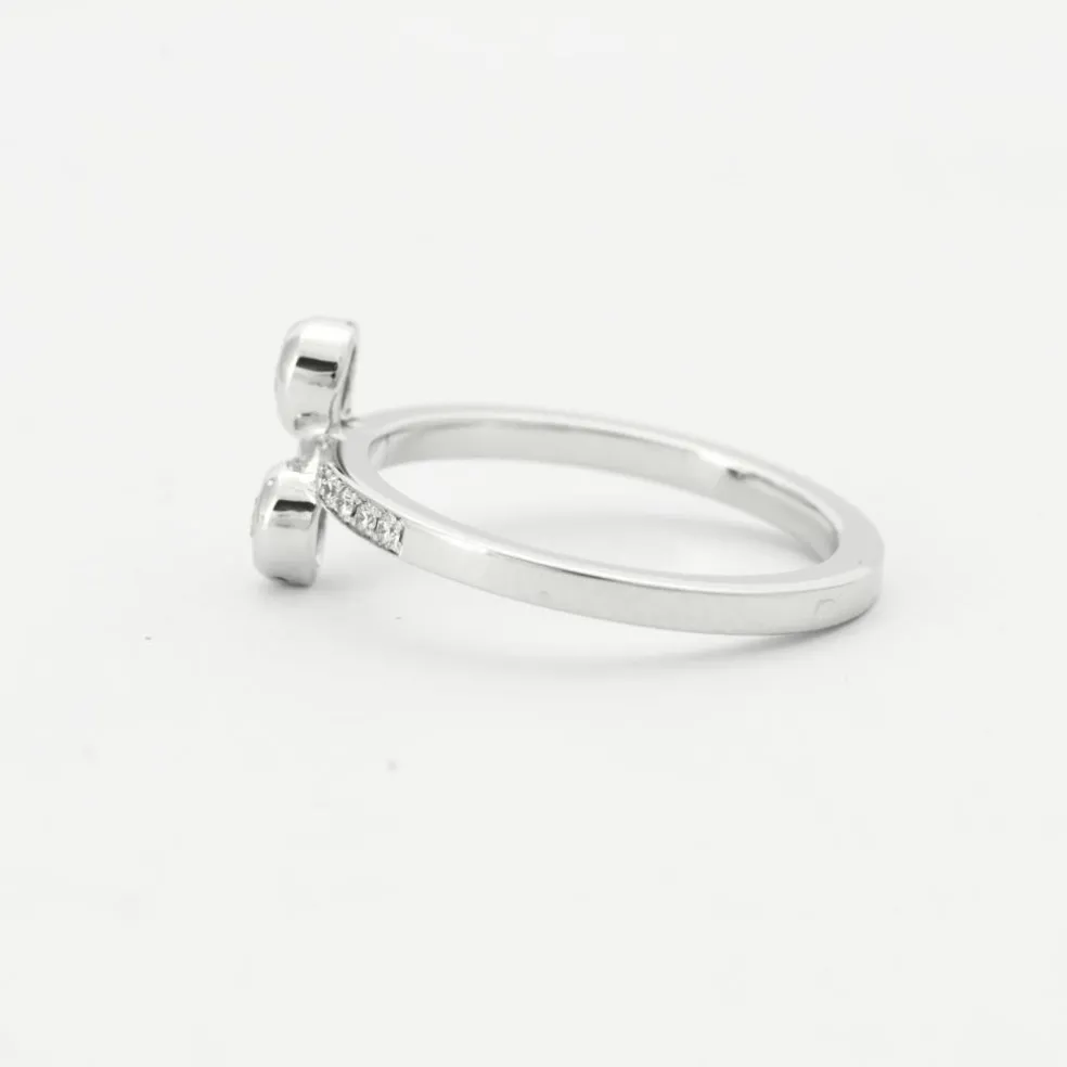 Bague Diamants Or Blanc