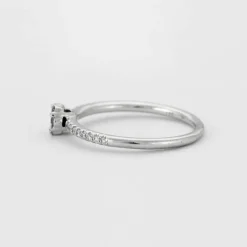 Bague Diamants Or Blanc