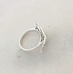 Bague Diamants Or Blanc