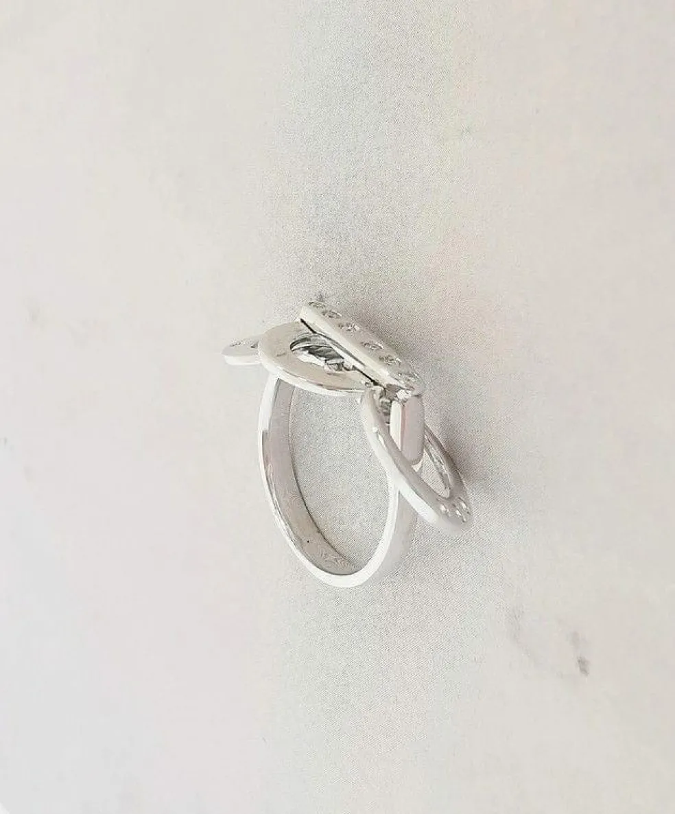 Bague Diamants Or Blanc