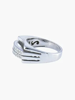 Bague Diamants Or Gris
