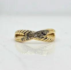 Bague Diamants Or jaune