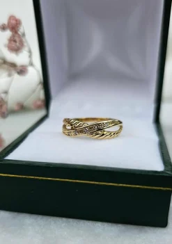 Bague Diamants Or jaune