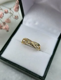 Bague Diamants Or jaune