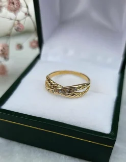 Bague Diamants Or jaune