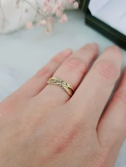 Bague Diamants Or jaune