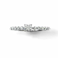 Bague diamants Pléiade, or blanc