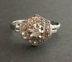 Bague Diamants, époque Art Déco
