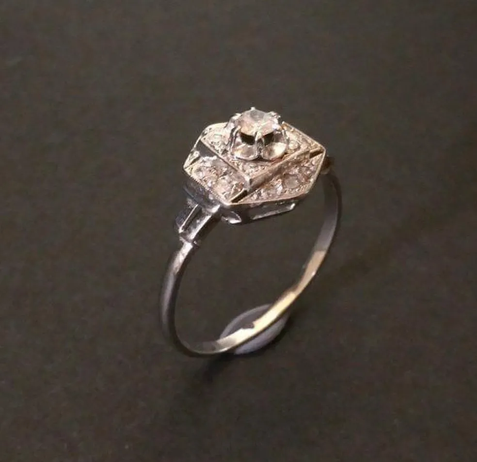 Bague Diamants, époque Art Déco