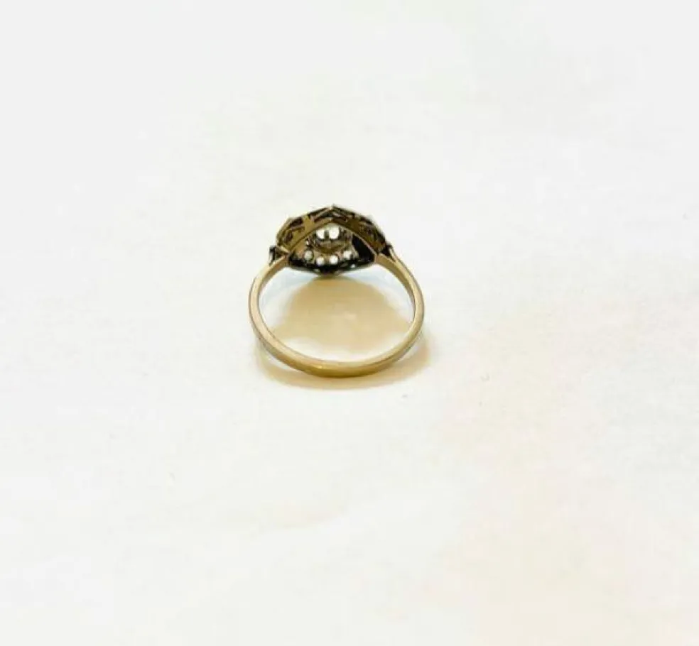 Bague diamants, époque Art Déco