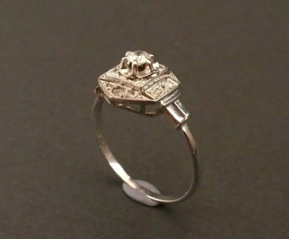Bague Diamants, époque Art Déco