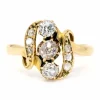 Bague diamants époque victorienne